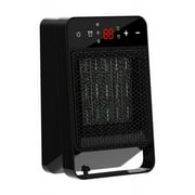 Fankiway Space Heaters for Indoor Use, 1800W Wall Outlet Space Heater With Remote LED Display Small Plug In Electric Heater With Adjustable Thermostat And Timer For Rv And Home Office Bathroom Indoor